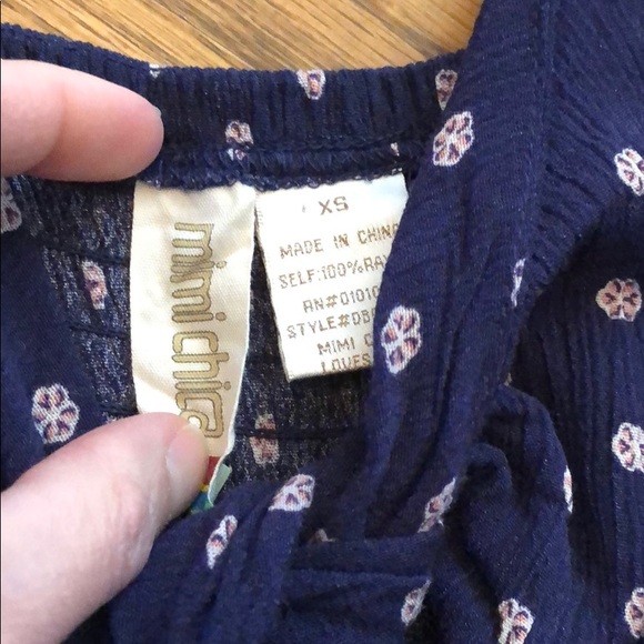 Navy summer Dress - Picture 5 of 7